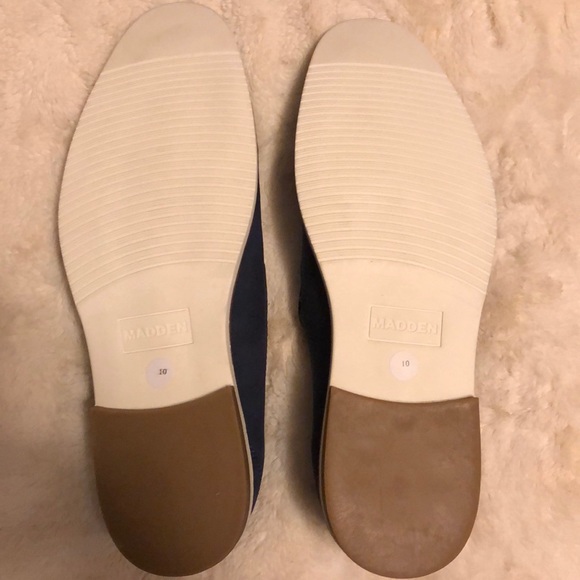 Steve Madden Madden Blue Suede MENS 👞 - Picture 5 of 7